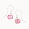Jewelry | Melissa Joy Manning Sterling Silver Pink Sapphire Single Drop Earrings