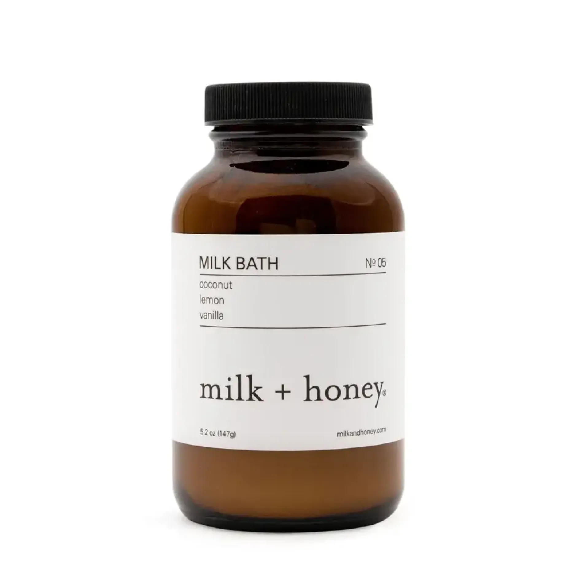 milk__honey_milk_bath_ble_0.webp Beauty | Milk + Honey Milk Bath Blend Nº 05: Coconut, Lemon, Vanilla.