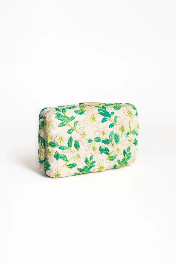 Bags | Thistle Hill Natural Iris Clutch
