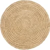 Tabletop | Thistle Hill Natural Round Placemat Set of 4