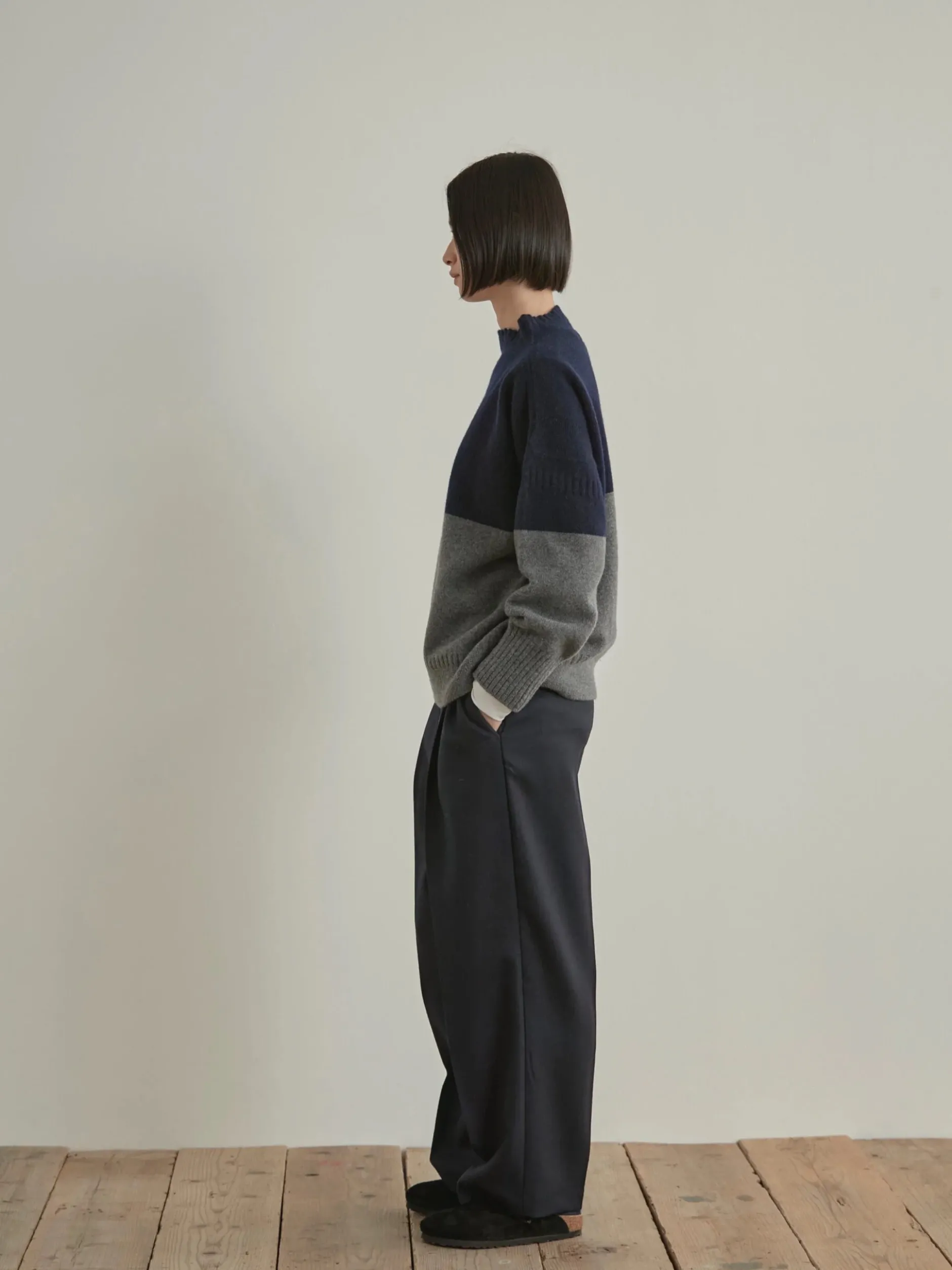 nicholson_amp_nicholson_h_1.webp Sweaters | Nicholson u0026 Nicholson Nicholson & Nicholson Heriot Knitted Sweater Navy Grey