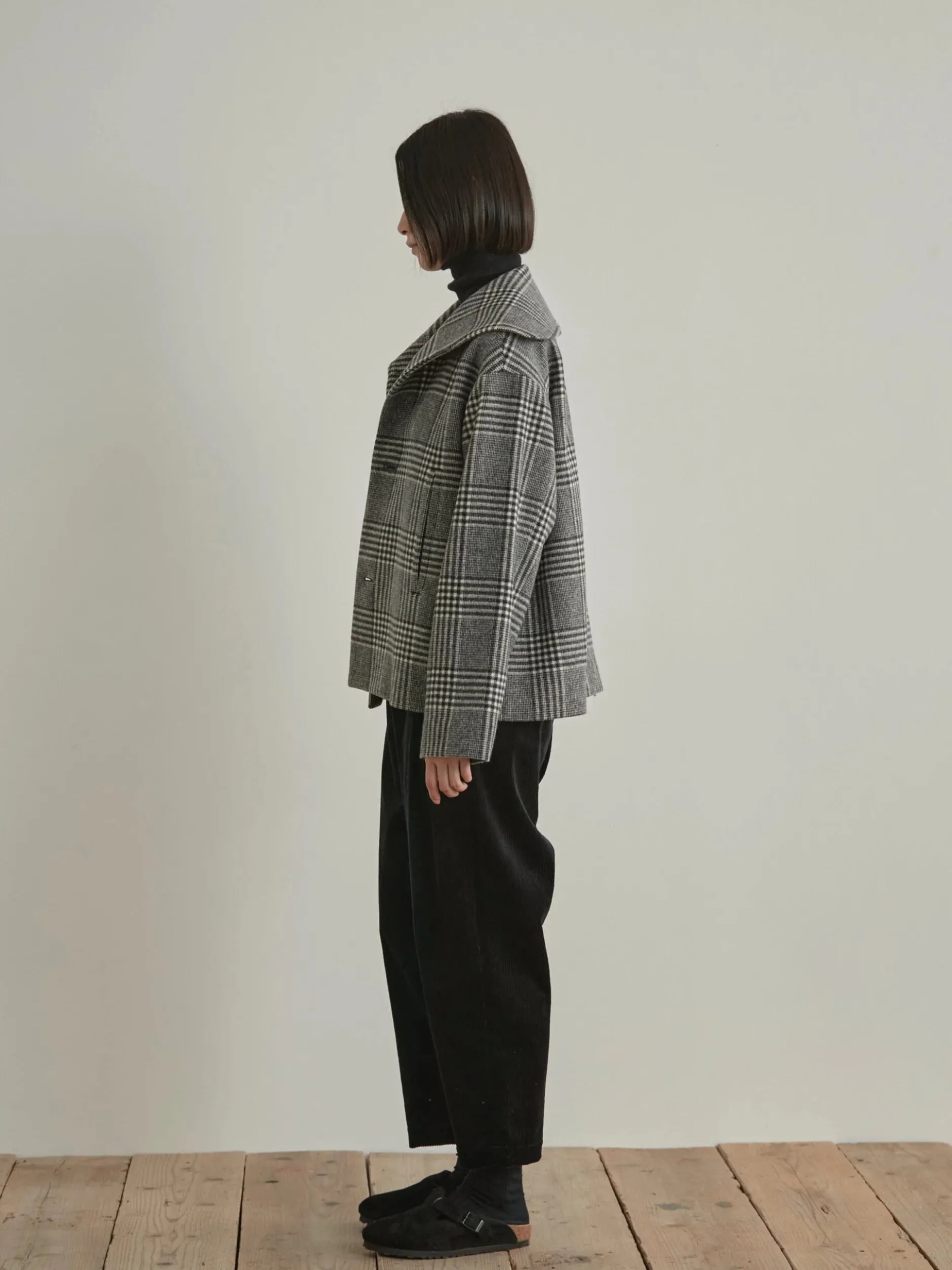 nicholson_amp_nicholson_m_1.webp Outerwear | Nicholson u0026 Nicholson Nicholson & Nicholson My Sailor Coat Grey Check