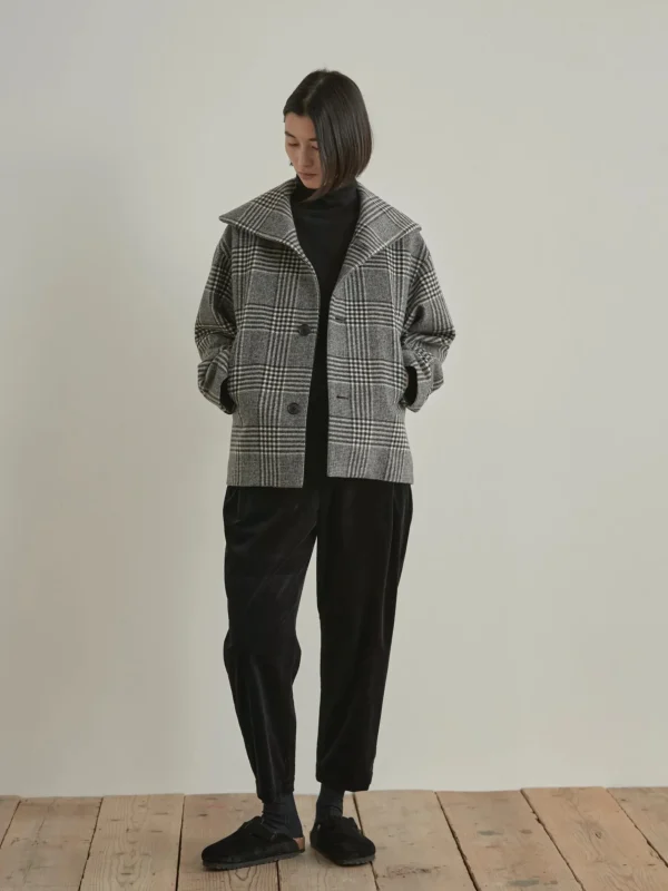 Outerwear | Nicholson u0026 Nicholson Nicholson & Nicholson My Sailor Coat Grey Check