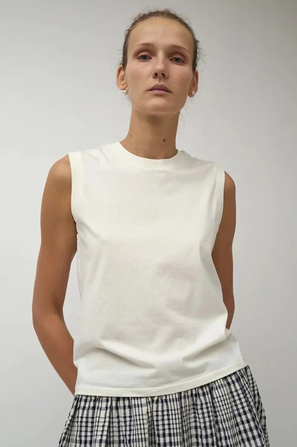 Tanks + Tees | No. 6 No. 8 Tank White