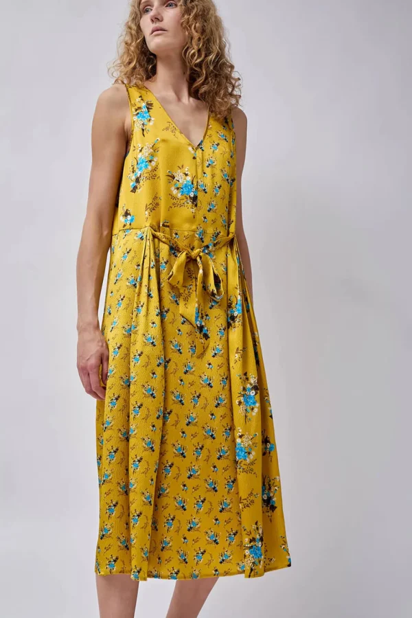 Dresses | No. 6 Orlean Dress Gold Bouquet