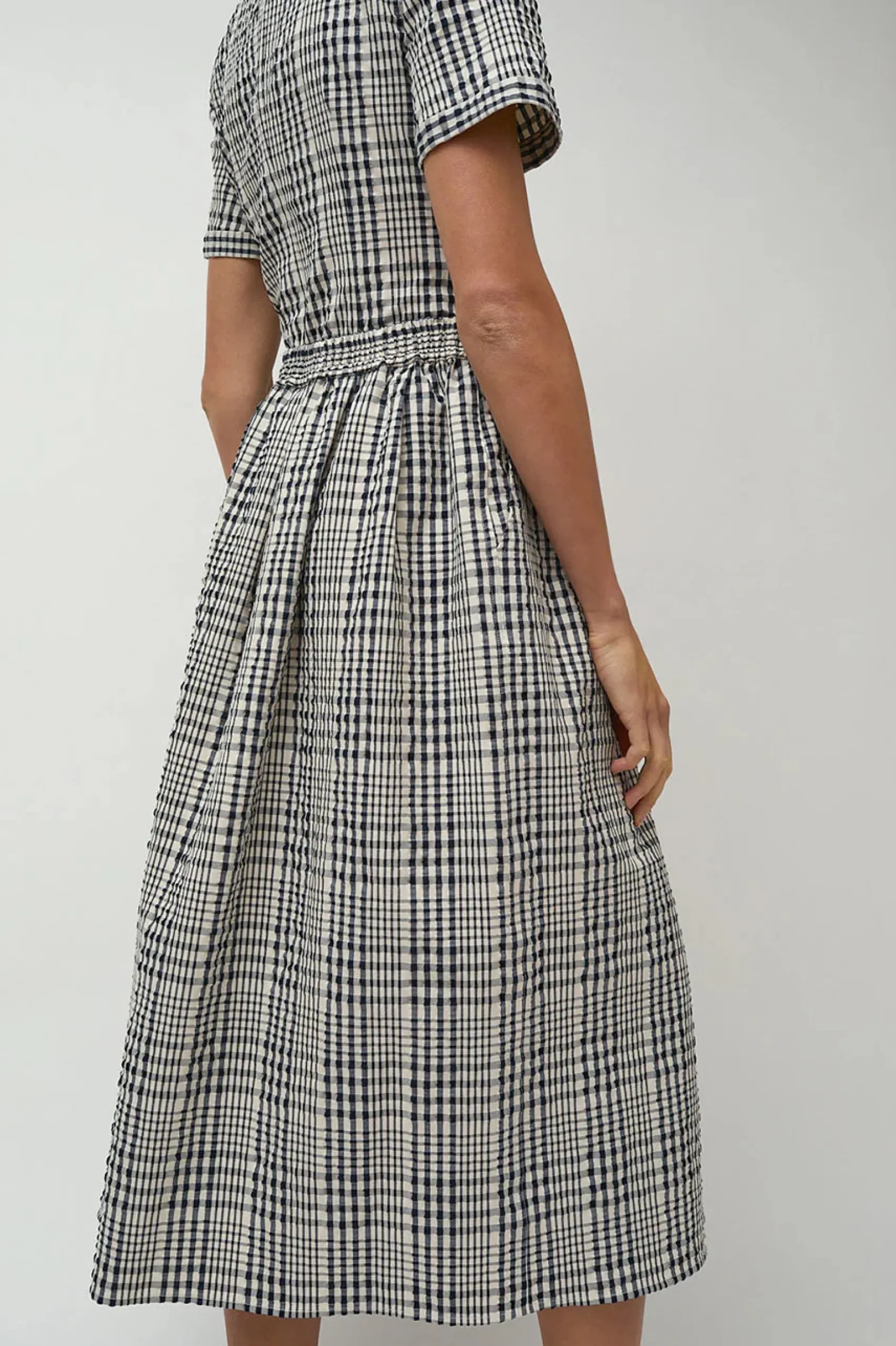 no_navy_amp_white_gingham_2.webp Skirts | No. 6 No.6 Navy & White Gingham Mel Skirt