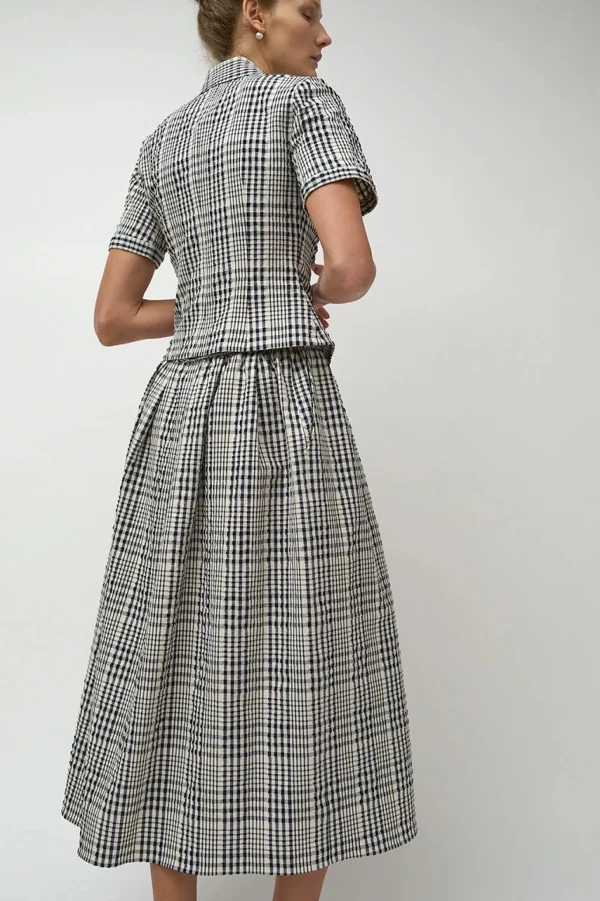 Skirts | No. 6 No.6 Navy & White Gingham Mel Skirt