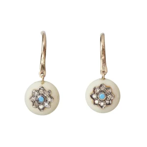 Jewelry | 5 Octobre Isa White Or 14k Earrings