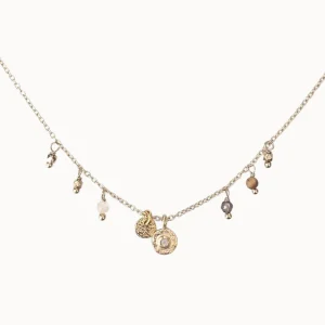Jewelry | 5 Octobre Loop Pierre de Lune Necklace