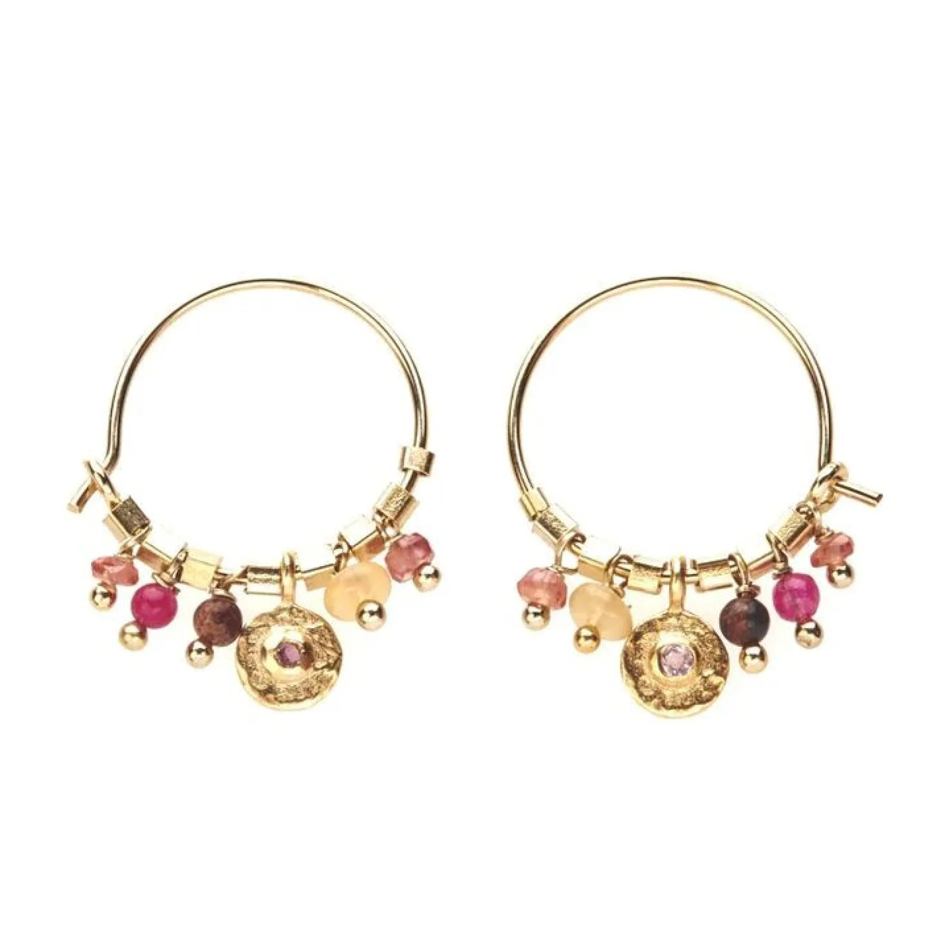 octobre_suzie_tourmaline_0.webp Jewelry | 5 Octobre Suzie Tourmaline Rose Earrings
