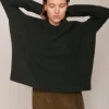 Sweaters | Organic by John Patrick Cashmere Wide Pullover Loden