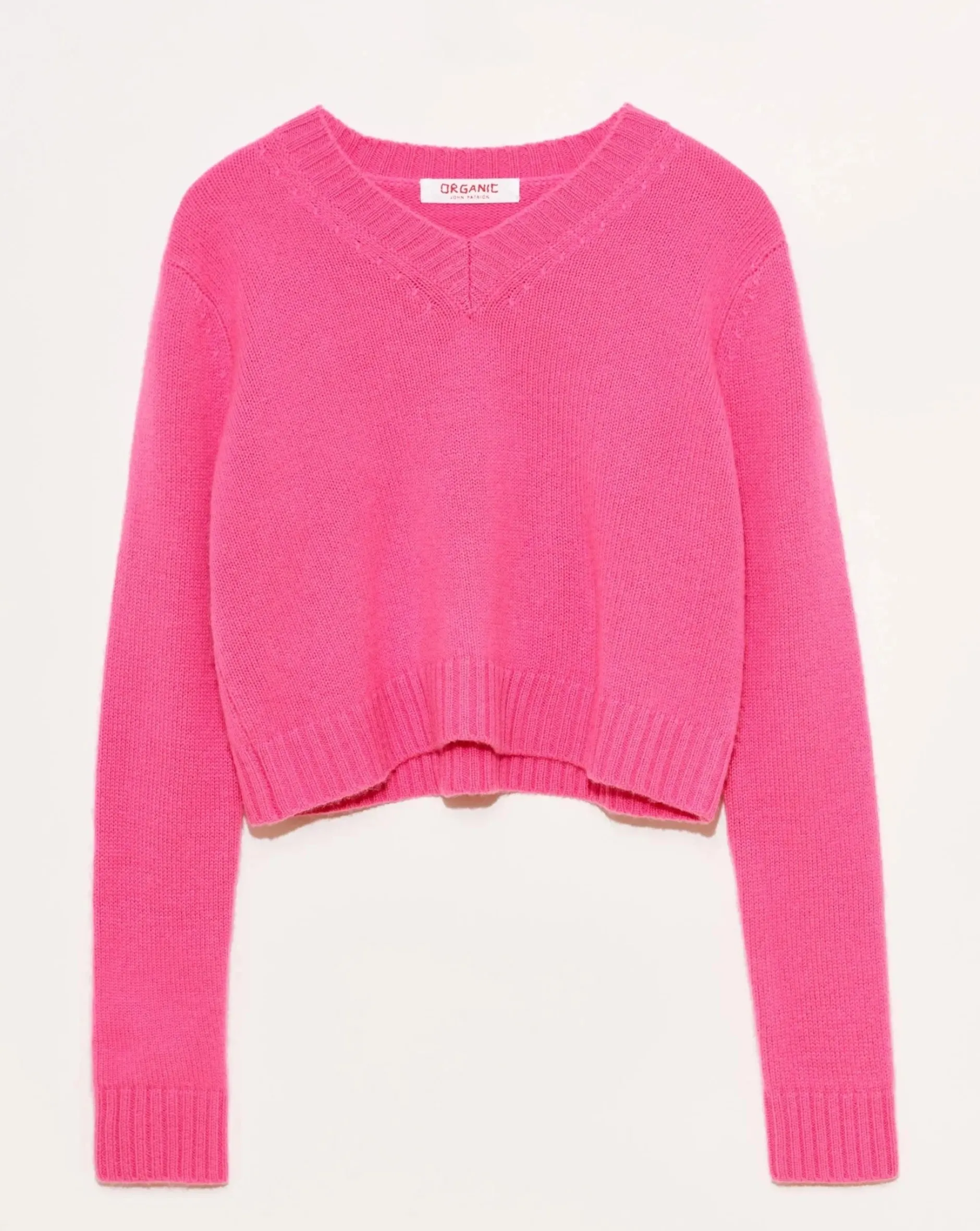 organic_by_john_patrick_c_0-2.webp Sweaters | Organic by John Patrick Crop V Neck Fuschia