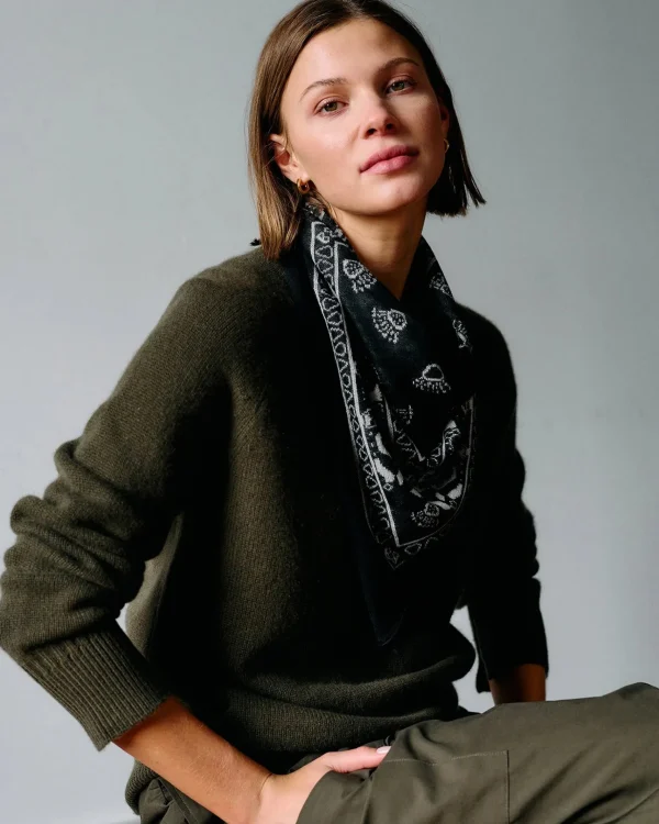Sweaters | Organic by John Patrick Constance Cashmere Sweatshirt Fern