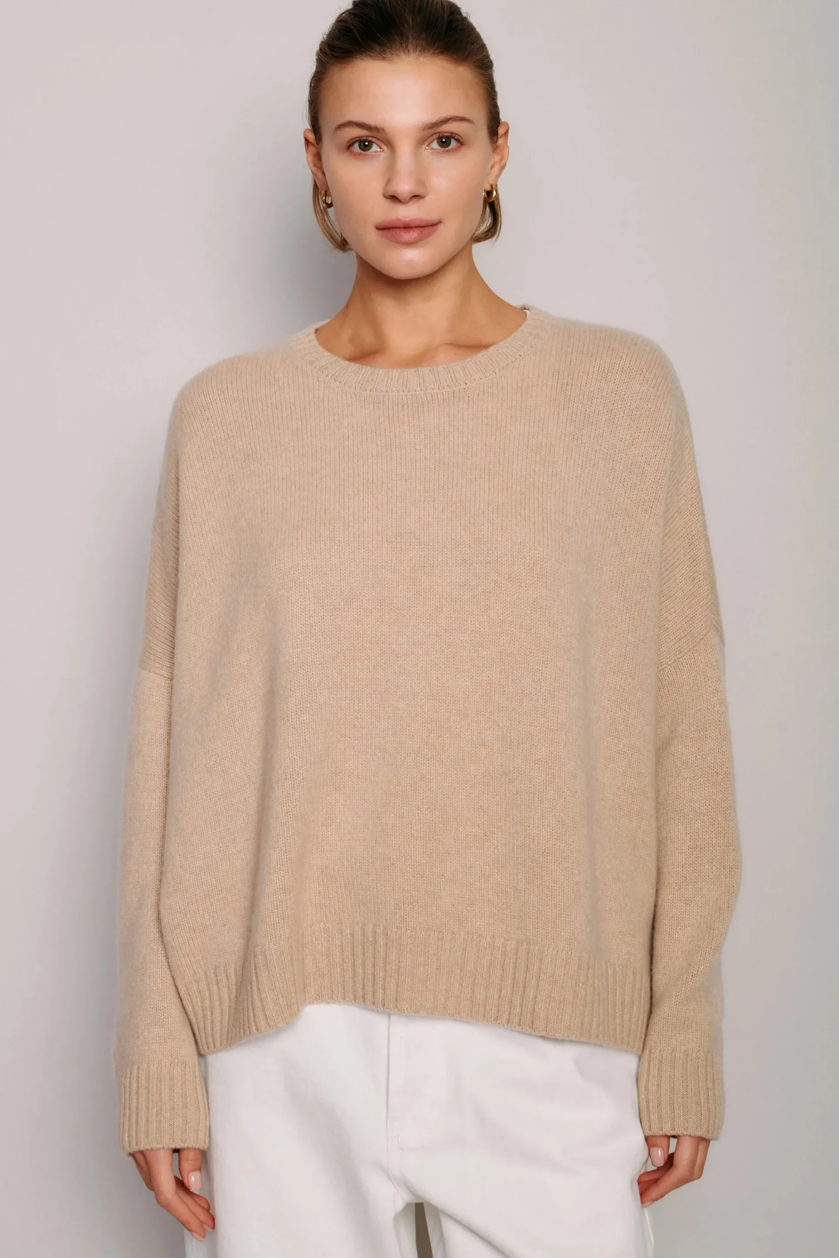 organic_by_john_patrick_c_2-2.webp Sweaters | Organic by John Patrick Cashmere Wide Pullover Almond