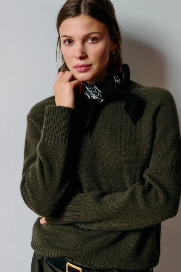 Sweaters | Organic by John Patrick Constance Cashmere Sweatshirt Fern