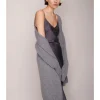 Sweaters | Organic by John Patrick Sadie Open Cardigan Grey Melange Cashmere