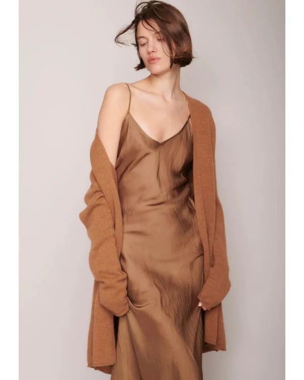 Sweaters | Organic by John Patrick Sadie Open Cardigan Vicuna Cashmere
