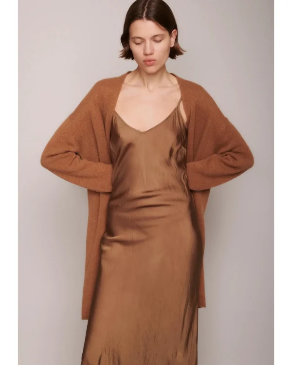 Sweaters | Organic by John Patrick Sadie Open Cardigan Vicuna Cashmere