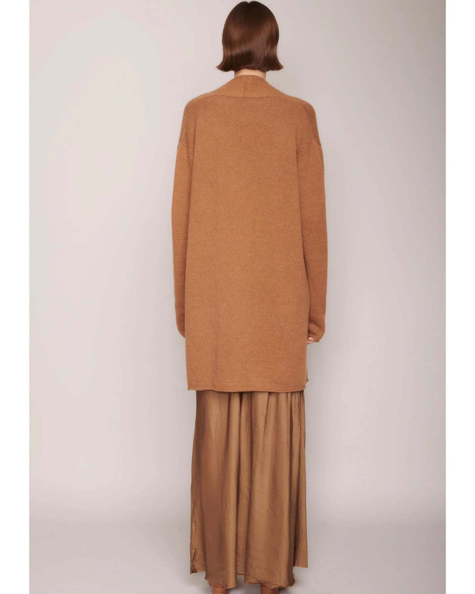 organic_by_john_patrick_s_4.webp Sweaters | Organic by John Patrick Sadie Open Cardigan Vicuna Cashmere