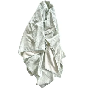 Linens | Thistle Hill Organic Cotton Beach Towel Aqua Diamond