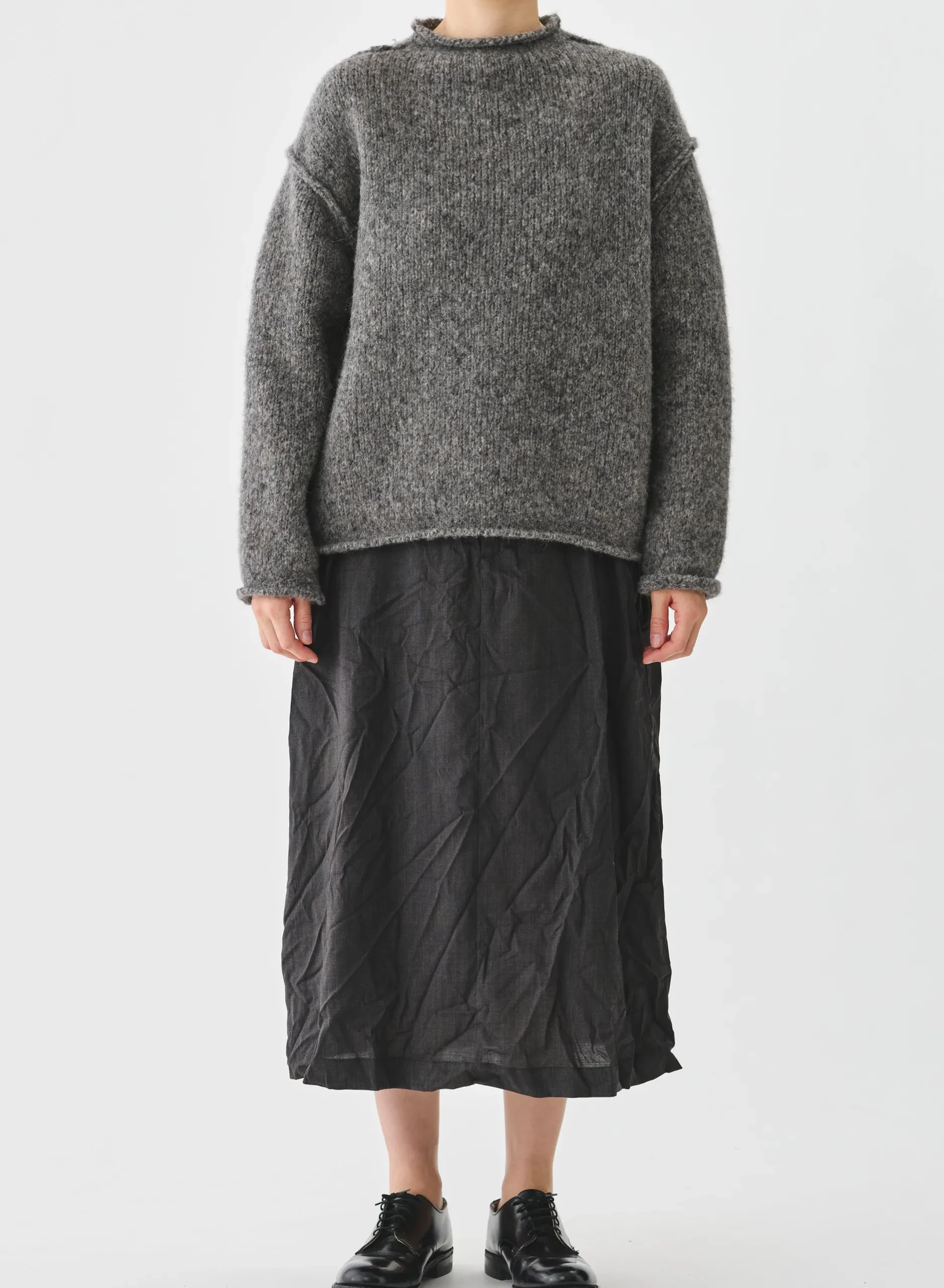 pas_de_calais_baby_alpaca_1-1.webp Sweaters | Pas De Calais Baby Alpaca Knit Pullover Greige