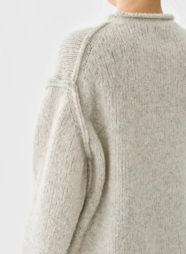 Sweaters | Pas De Calais Baby Alpaca Knit Pullover Natural