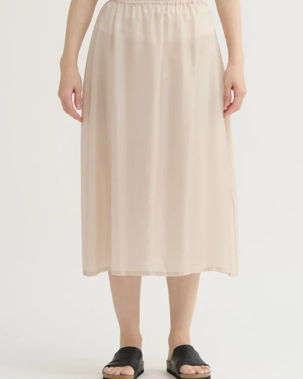 Skirts | Pas De Calais Bemberg Taffeta Slip Under Skirt Pink