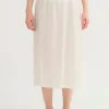 Skirts | Pas De Calais Bemberg Taffeta Slip Under Skirt Ivory
