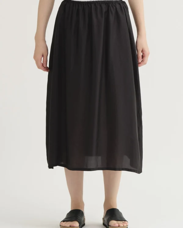 Skirts | Pas De Calais Bemberg Taffeta Slip Under Skirt Black