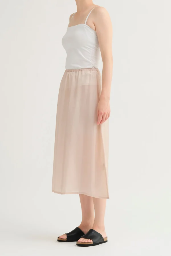 Skirts | Pas De Calais Bemberg Taffeta Slip Under Skirt Pink