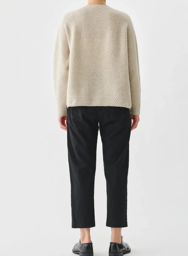 Sweaters | Pas De Calais Cashmere Crew Neck Knit Pullover Natural