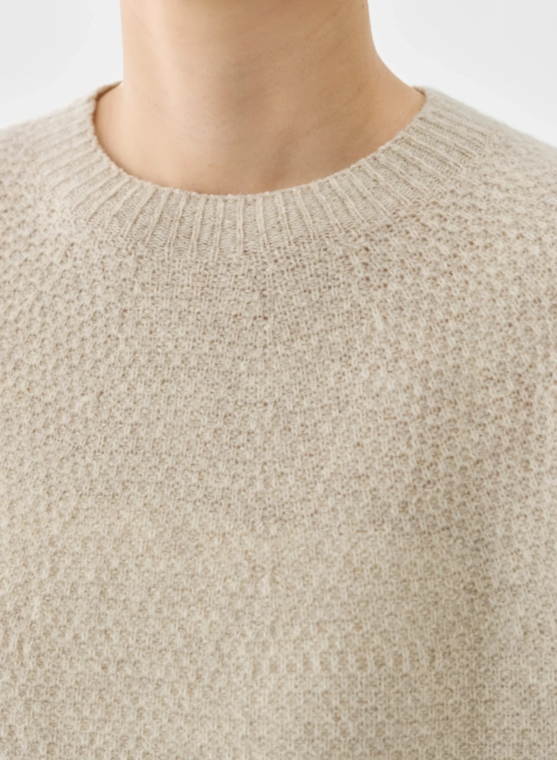 pas_de_calais_cashmere_cr_6.webp Sweaters | Pas De Calais Cashmere Crew Neck Knit Pullover Natural
