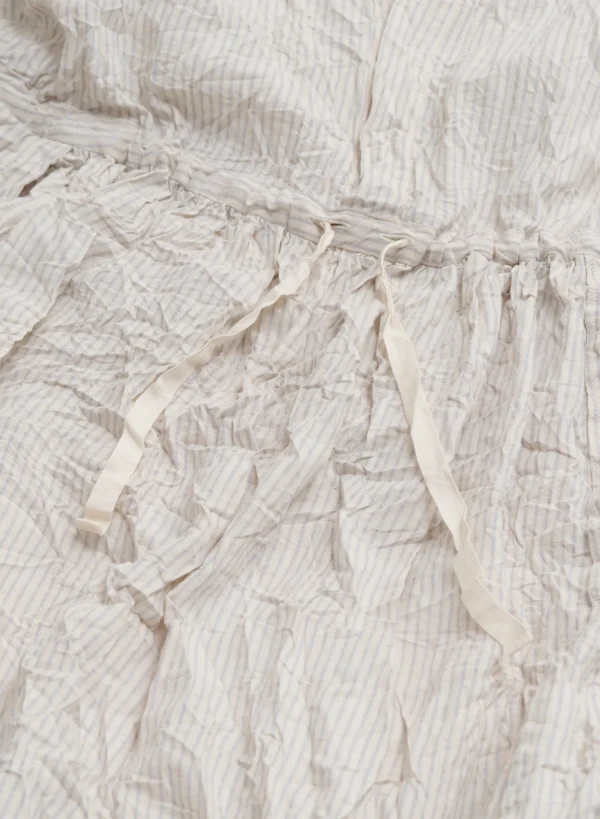 Dresses | Pas De Calais CL Stripe Short Sleeve Dress Natural