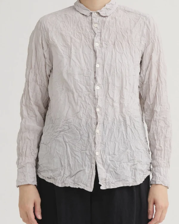 Shirts + Tops | Pas De Calais Classic Crinkle Shirt Grey