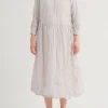 Dresses | Pas De Calais Classic Crinkle Dress Grey