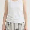 Tanks + Tees | Pas De Calais Classic Jersey Tanktop White