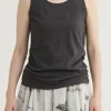Tanks + Tees | Pas De Calais Classic Jersey Tanktop Charcoal