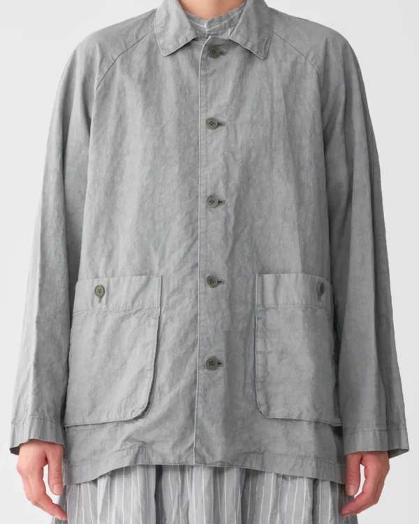 Outerwear | Pas De Calais Cotton Linen Raglan Sleeve Jacket