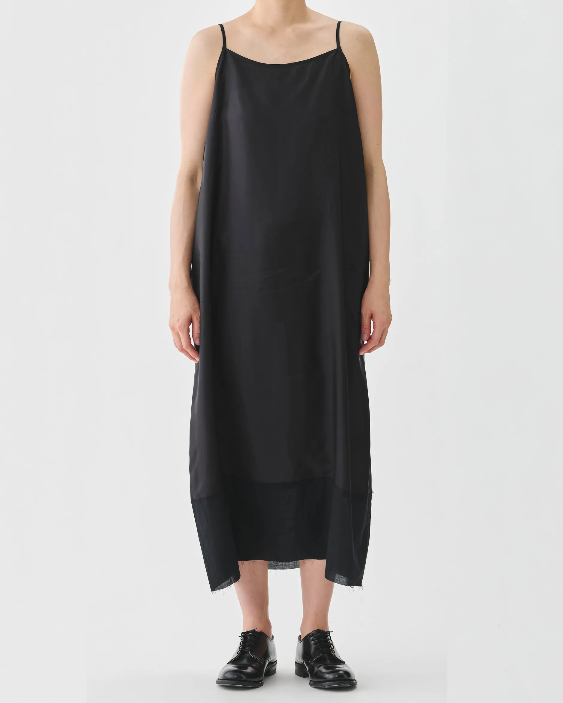 pas_de_calais_cupro_slip__0.webp Dresses | Pas De Calais Cupro Slip Under Dress Black
