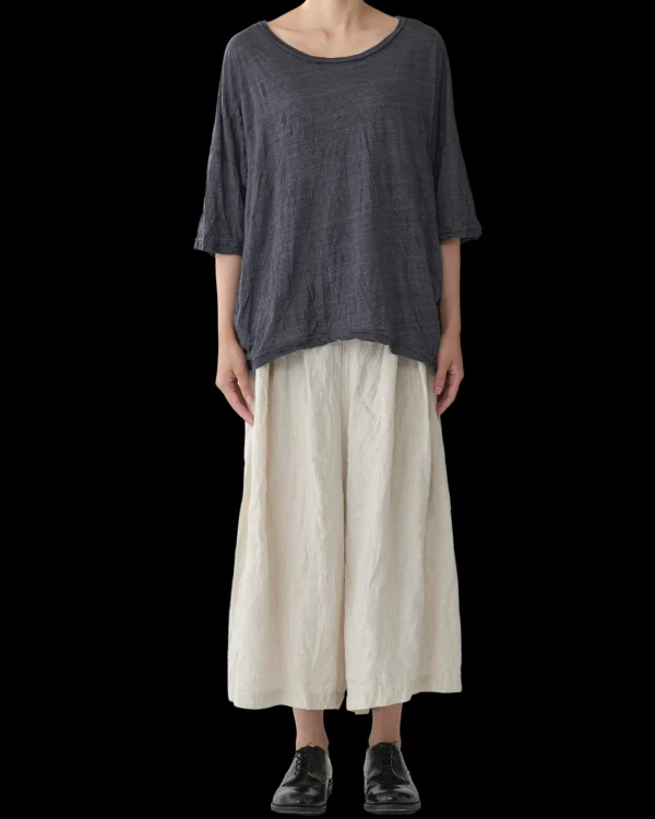 Pants | Pas De Calais Normandy Linen Wide Pants Natural