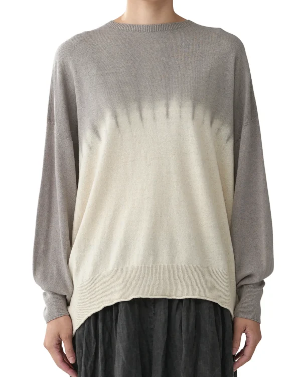 Sweaters | Pas De Calais Round Shibori Pullover Natural