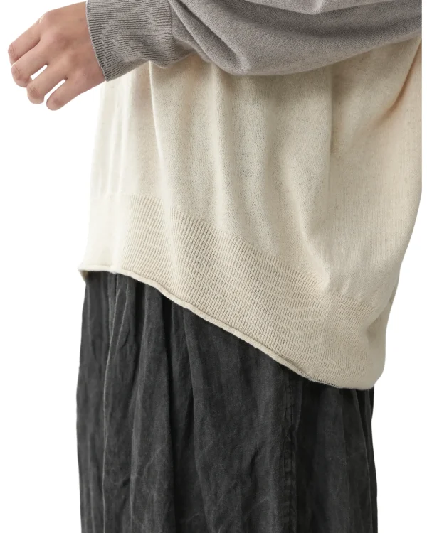 Sweaters | Pas De Calais Round Shibori Pullover Natural