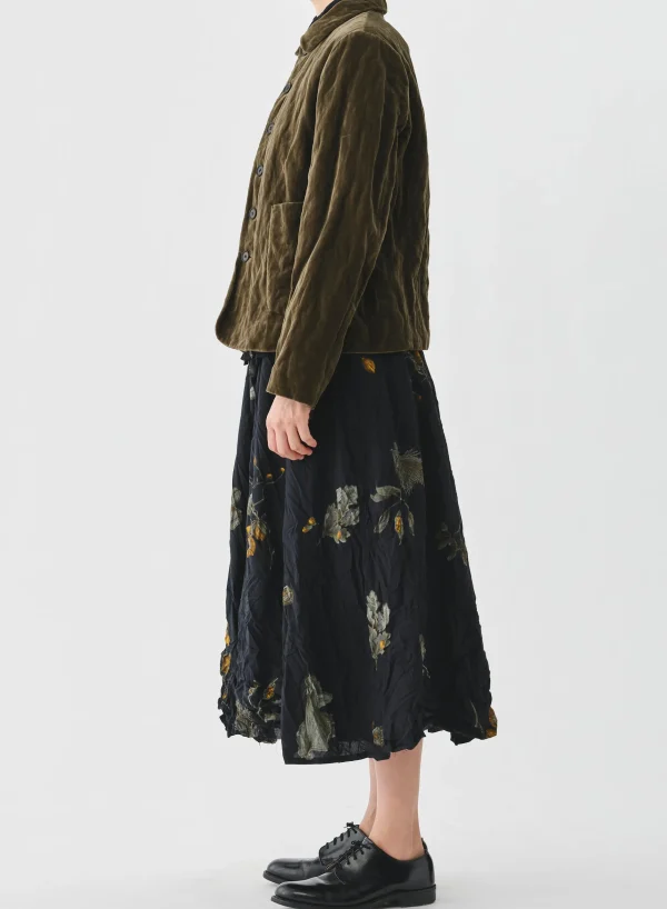 Outerwear | Pas De Calais Stainless Yarn Velvet Jacket Khaki