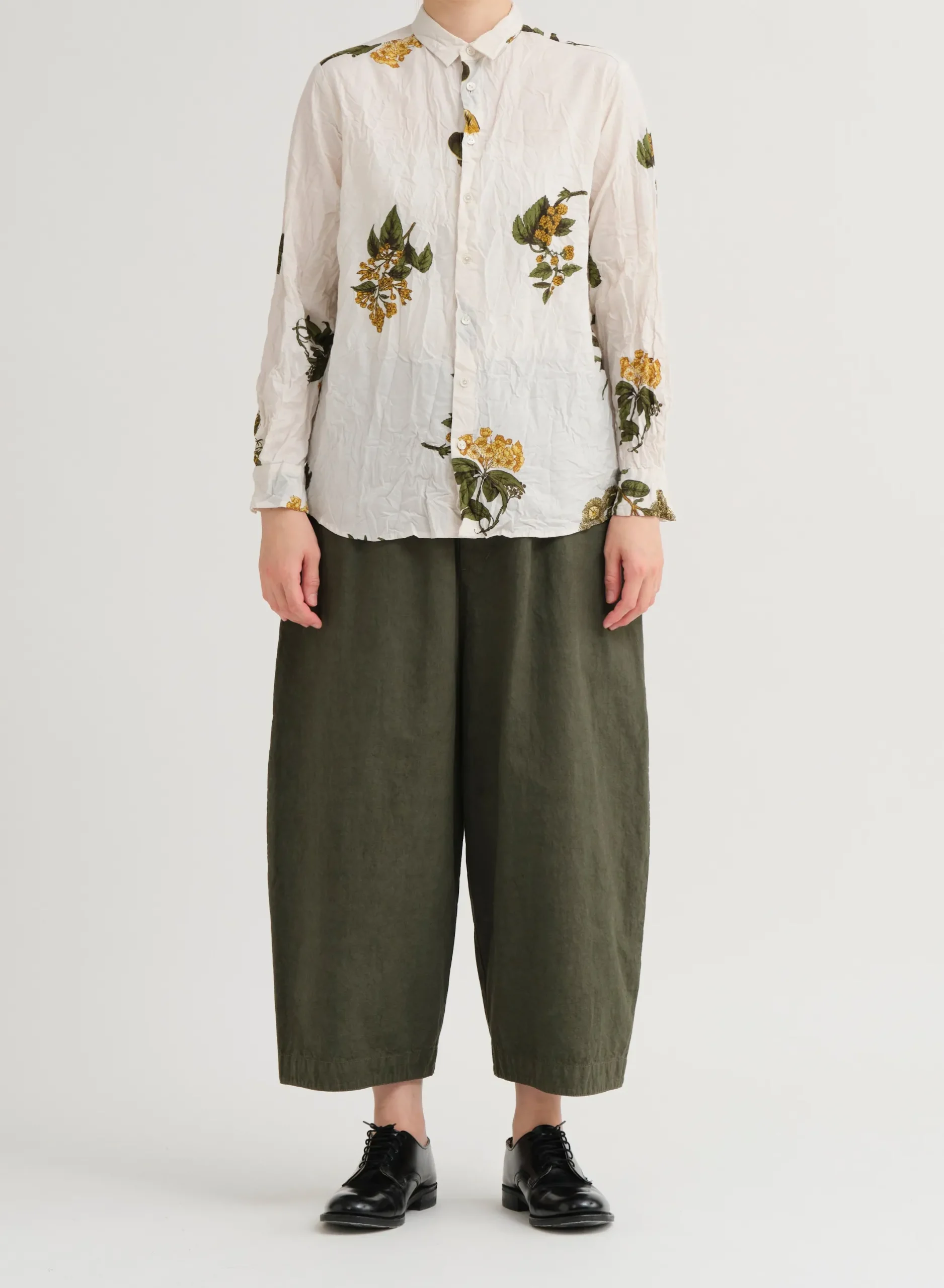 pas_de_calais_summer_bota_1.webp Shirts + Tops | Pas De Calais Summer Botanical Print Blouse Ivory