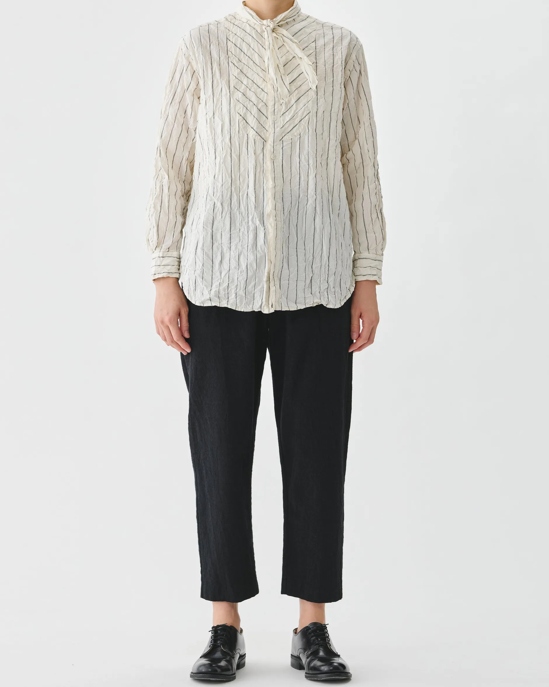 pas_de_calais_washed_cott_0-1.webp Pants | Pas De Calais Washed Cotton Wool Pants Black