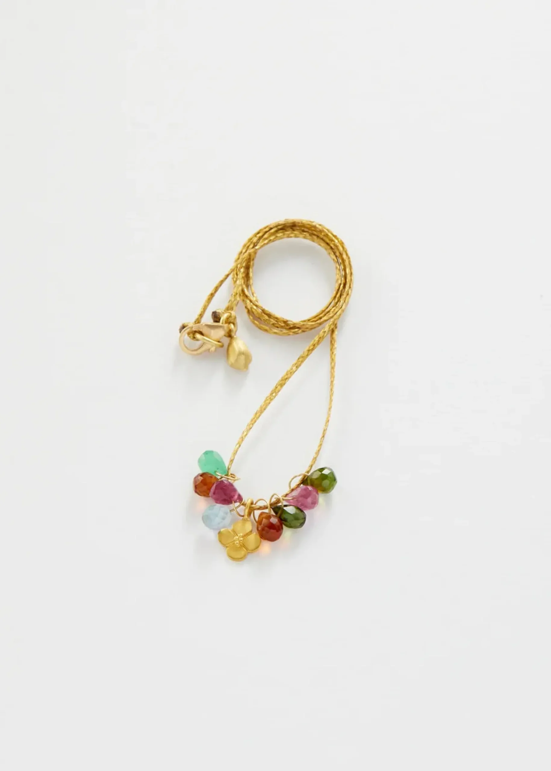 pippa_small_kt_gold_anemo_1-1.webp Jewelry | Pippa Small 18kt Gold Anemone and Tiny Pendants Cluster on Cord Neckla