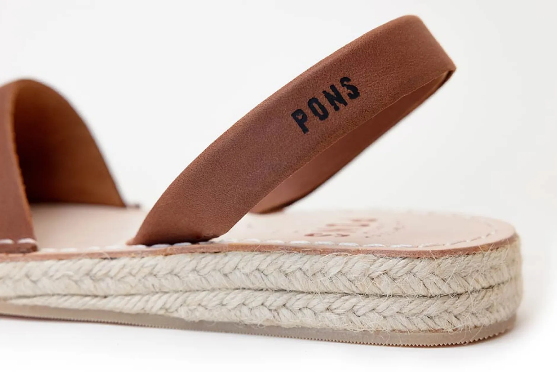 pons_classic_espadrille_b_4.webp Footwear | Pons Classic Espadrille Brown