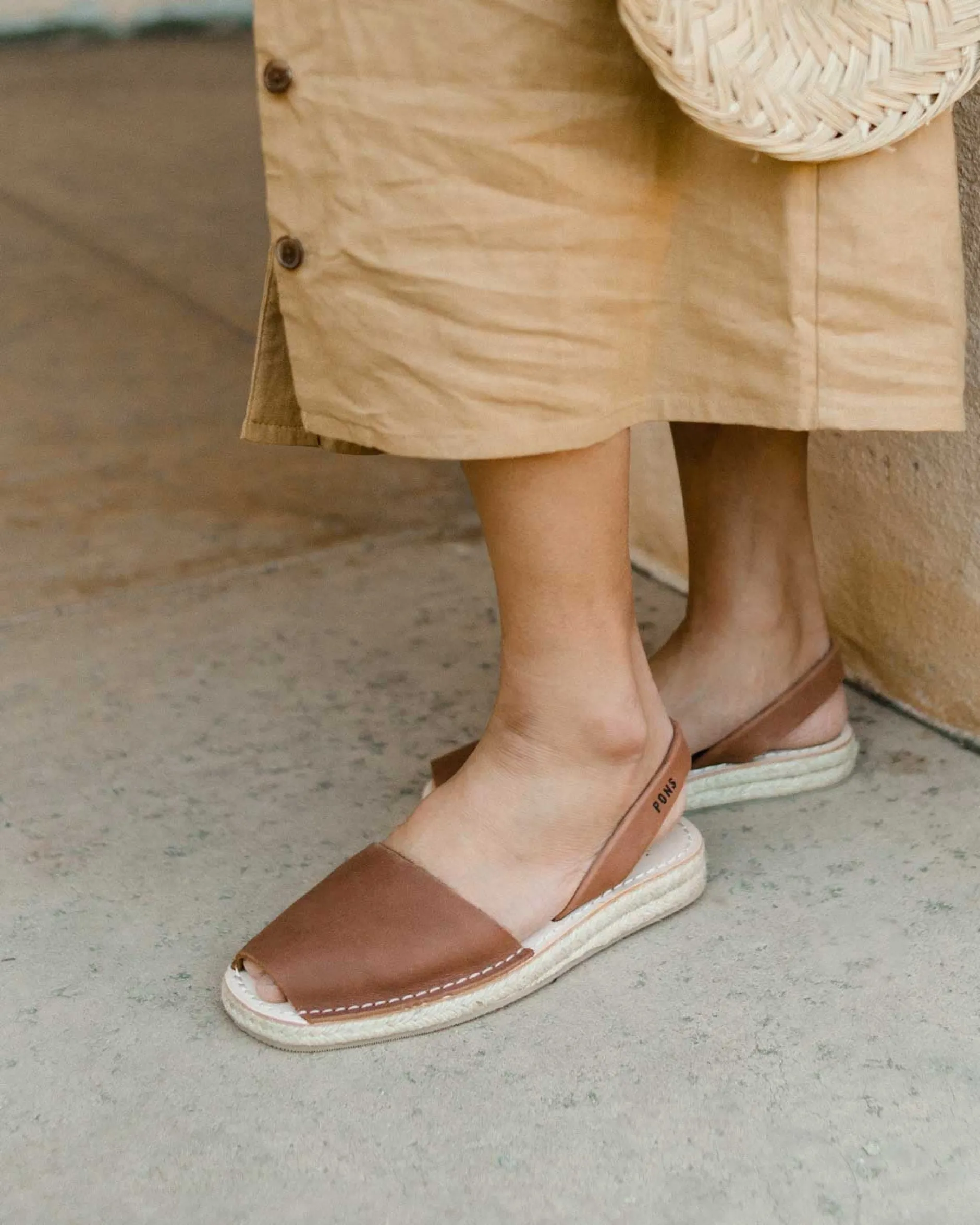 pons_classic_espadrille_b_6.webp Footwear | Pons Classic Espadrille Brown