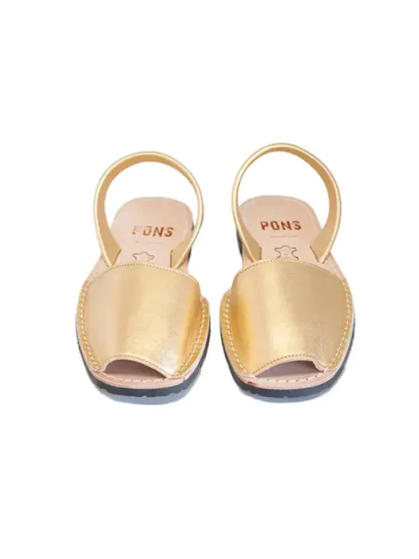 Footwear | Pons Classic Metallic Gold