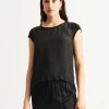 Tanks + Tees | Raquel Allegra Darcey Tee Black